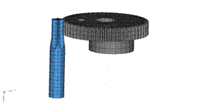 齿轮运动强度FEA仿真模拟