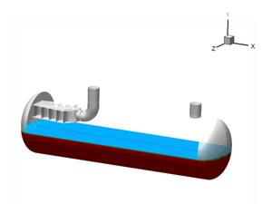 油水分离器模拟